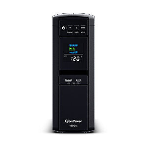 No Break CyberPower CP1500PFCLCDA Línea interactiva, 1000W, 1500VA, Entrada 88-144V, Salida 120V, 12 Contactos