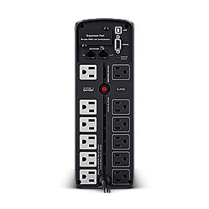 No Break CyberPower CP1500PFCLCDA Línea interactiva, 1000W, 1500VA, Entrada 88-144V, Salida 120V, 12 Contactos