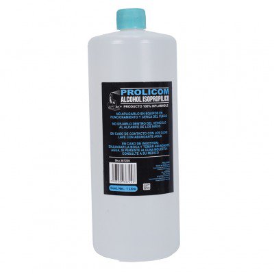 Prolicom Alcohol Isopropilico para Limpieza de PC´s y Electrónica, 1 Litro