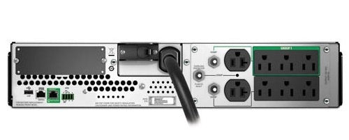 No Break APC SMT3000RM2UC Línea Interactiva, 2.700W, 2.880VA, Entrada 75V - 154V, Salida 110V - 127V, 8 Salidas