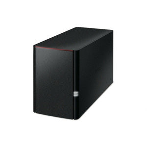 Buffalo LinkStation 220 NAS, 4TB (2 x 2TB), max. 8TB, Marvell Armada 370 0.8GHz, USB 2.0, Negro ? Incluye Discos