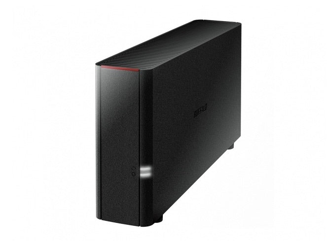 Buffalo LinkStation 210 NAS de 1 Bahía, 6TB, Marvell Armada 370 0.80GHz, USB, Negro ? Incluye Disco Duro
