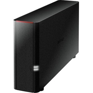 Buffalo LinkStation 210 NAS de 1 Bahía, 6TB, Marvell Armada 370 0.80GHz, USB, Negro ? Incluye Disco Duro