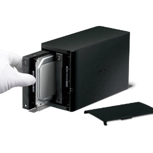 Buffalo LinkStation SoHo NAS de 2 Bahías, 12TB (2 x 6TB), Marvell Armada 370 0.80GHz, USB, Negro ? Incluye Discos
