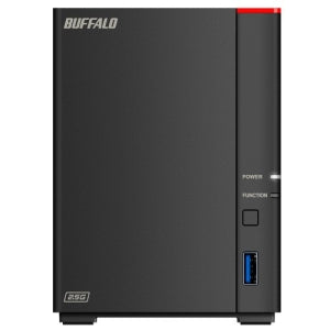 Buffalo LinkStation LS720D NAS de 2 Bahías, 8TB, Hexa-core 1.30GHz, USB 2.0/3.2, RJ-45, Negro — Incluye Discos Duros