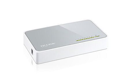 Switch TP-Link Fast Ethernet TL-SF1008D, 8 Puertos 10/100Mbps, 1.6Gbit/s, 1000 Entradas – No Administrable