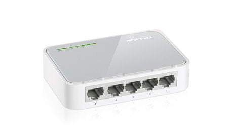 Switch TP-Link Fast Ethernet TL-SF1005D, 5 Puertos 10/100Mbps, 1Gbit/s, 1000 Entradas – No Administrable
