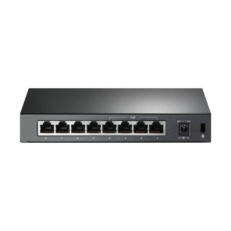 Switch TP-Link TL-SF1008P PoE, 8 Puertos 10/100Mbps (4x PoE+), 1.6 Gbit/s, 2000 Entradas – No Administrable