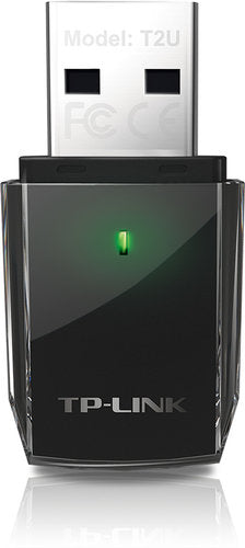 TP-Link Adaptador de Red USB ARCHER T2U, Inalámbrico, WLAN, 600 Mbit/s, Doble Banda 2.4/5 GHz