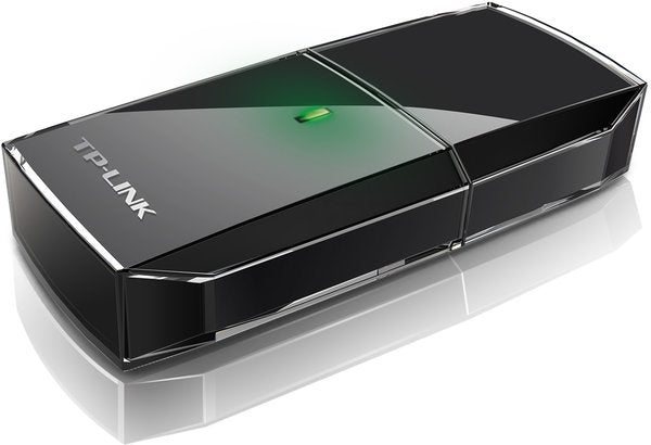 TP-Link Adaptador de Red USB ARCHER T2U, Inalámbrico, WLAN, 600 Mbit/s, Doble Banda 2.4/5 GHz