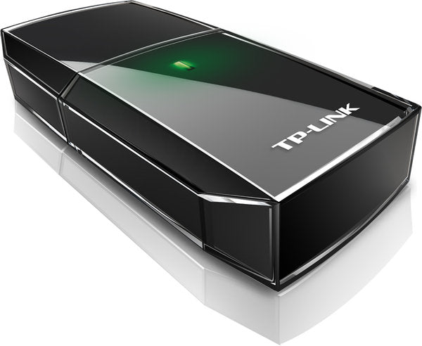 TP-Link Adaptador de Red USB ARCHER T2U, Inalámbrico, WLAN, 600 Mbit/s, Doble Banda 2.4/5 GHz