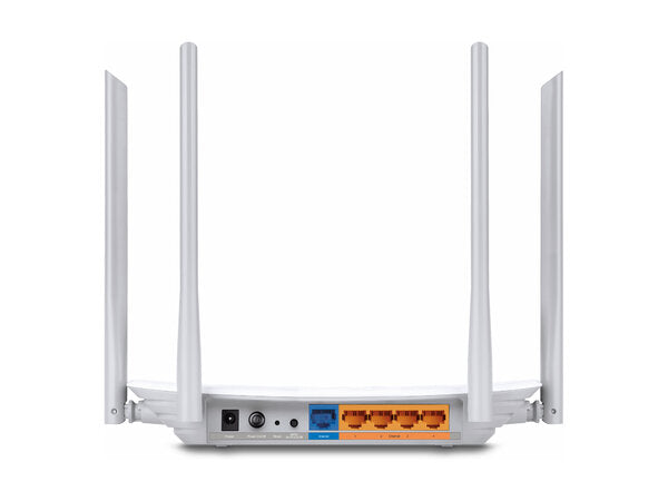 Router TP-Link Fast Ethernet de Banda Dual ARCHER C50, Inalámbrico, 867Mbit/s, 4x RJ-45, 2.4/5GHz, con 2 Antenas Externas