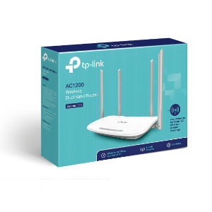 Router TP-Link Fast Ethernet de Banda Dual ARCHER C50, Inalámbrico, 867Mbit/s, 4x RJ-45, 2.4/5GHz, con 2 Antenas Externas