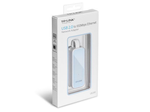 TP-Link Adaptador de Red USB UE200, Alámbrico, 100 Mbit/s
