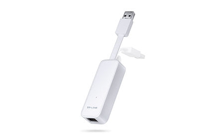 TP-Link Adaptador de Red UE300, USB 3.0 a Ethernet Gigabit, Alámbrico