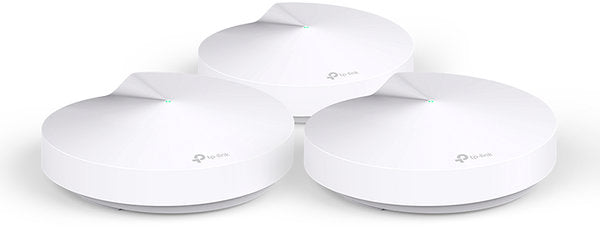 Router TP-Link Ethernet de Banda Dual AC1300 Deco M5 con Wi-Fi Mesh, 1300Mbit/s, 2x RJ-45, 2.4/5GHz - 3 Piezas