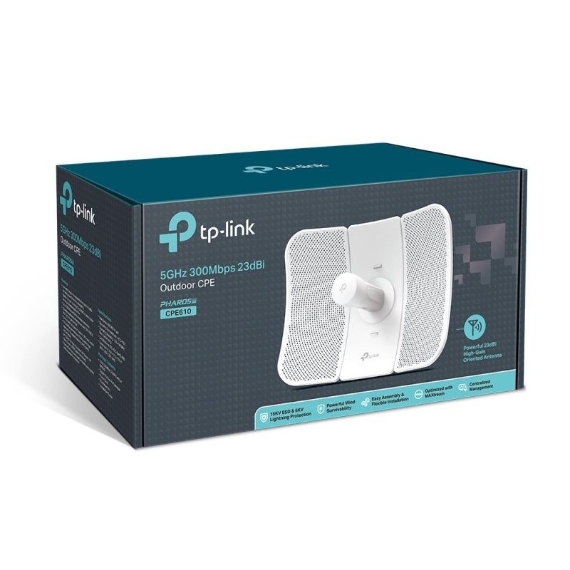 TP-Link Antena Direccional CPE610, 27 dBi, 5.15 - 5.85 GHz
