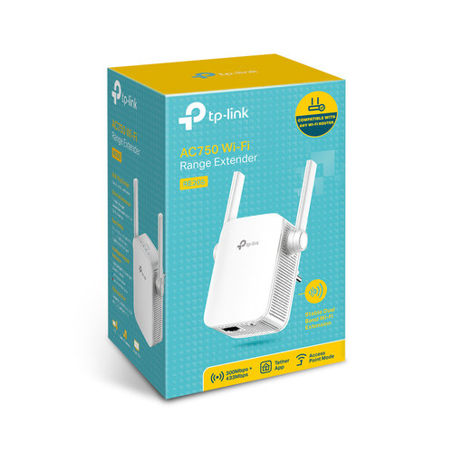 TP-Link Extensor de Señal Wi-Fi RE205, 423 Mbit/s, 1 x RJ-45, 2.4GHz