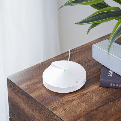 Router TP-Link Ethernet de Banda Dual AC1300 Deco M5 con Wi-Fi Mesh, 1300Mbit/s, 2x RJ-45, 2.4/5GHz - 2 Piezas