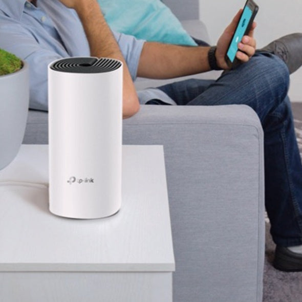 Router TP-Link con Sistema de Red Wi-Fi en Malla AC1200 Deco E4, 867Mbit/s, 2.4/5GHz, 2 Antenas Internas