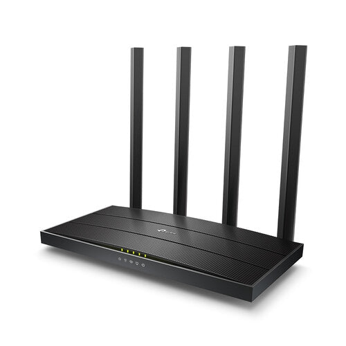 Router TP-Link Gigabit Ethernet de Banda Dual MU-MIMO Firewall Archer C80 con OneMesh, Inalámbrico, 1300Mbit/s, 5x RJ-45, 2.4/5GHz, 4 Antenas Externas