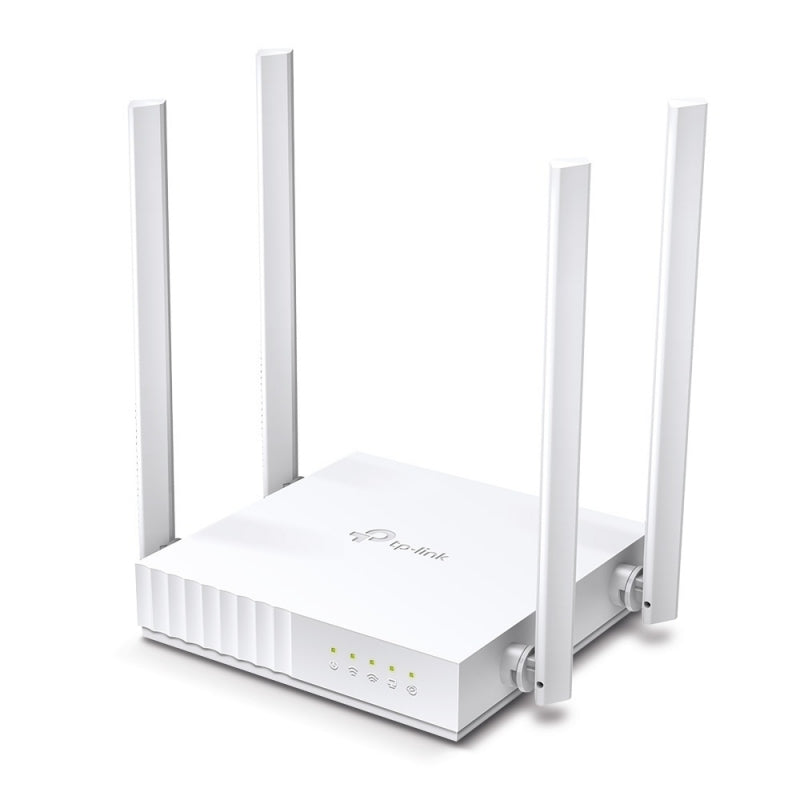 Router TP-Link Fast Ethernet de Banda Dual Firewall ARCHER C24, Inalámbrico, 433Mbit/s, 5x RJ-45, 2.4/5GHz, 4 Antenas Externas