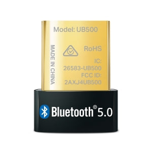TP-Link Adaptador Bluetooth 5.0 UB500, USB 2.0, Negro