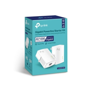 TP-Link Kit Powerline AV1000, Alámbrico, 1x RJ-45, 1000Mbit/s