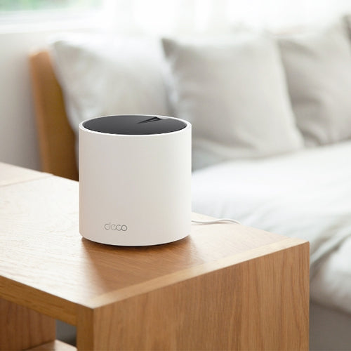 Router TP-Link de Banda Dual Deco X55 AX3000 con Wi-Fi Mesh, 2402 Mbit/s, 3x RJ-45, 2.4/5GHz, 4 Antenas Internas - 3 Piezas