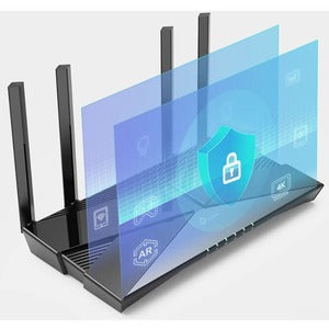 TP-Link Router WiFi 6 Gigabit de doble banda AX3000, 2402 Mbps en 5 GHz y 574 Mbps en 2.4 GHz