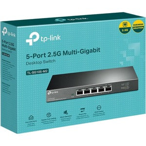 TP-Link switch no administrable de 5 puertos multi gigabit a 2.5G