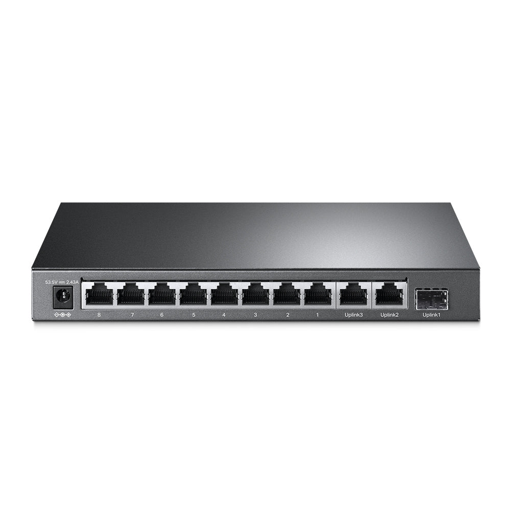 Switch TP-Link TL-SG1210MP, 9 Puertos Gigabit Ethernet 10/100/1000 8 x PoE+ 123W, 20 Gbit/s, 4000 Entradas, No Administrado