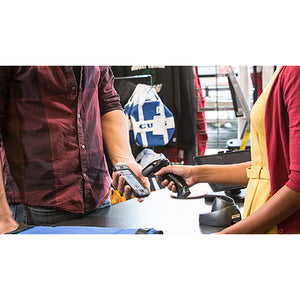 Honeywell Voyager 1472g Lector de Código de Barras LED, 1D/2D - Incluye Cable USB y Base