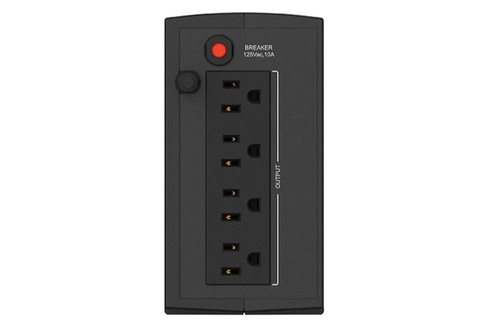 No Break Smartbitt SBNB600 Línea Interactiva, 300W, 600VA, Entrada 82V - 148V, Salida 100V - 120V, 4 Salidas