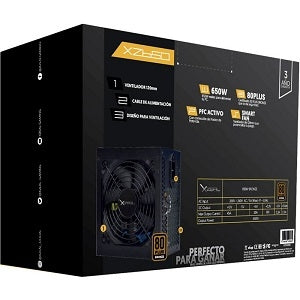 XZEAL Fuente de alimentación - 650W - 230 V AC Entrada