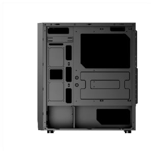 Gabinete Xzeal XZ120, Midi-Tower, ATX/Micro-ATX/Mini-ITX, USB 2.0/3.0, sin Fuente, 3 Ventiladores Instalados, Negro