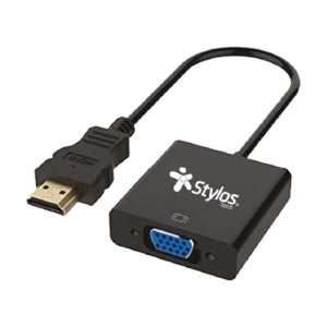 Stylos Adaptador HDMI Macho - VGA Hembra, 15cm