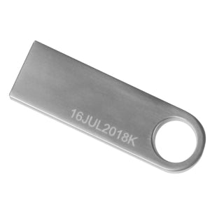 Memoria USB Stylos, 8GB, USB A, Lectura 80MB/s, Plata