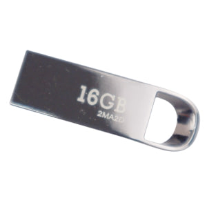 Memoria USB Stylos STMUS516B, 16GB, USB-A 2.0, Lectura 80MB/s, Escritura 50MB/s, Plata