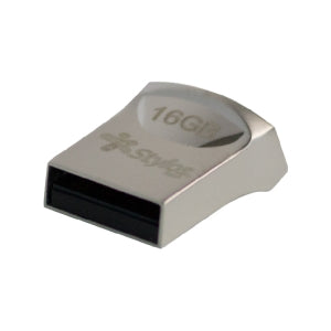 Memoria USB Stylos STMUS42S, 16GB, USB-A 2.0, Plata