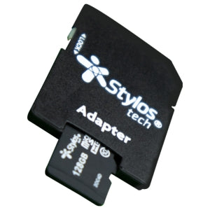 Memoria Flash Stylos STMS1281B, 128GB MicroSDHC Clase 10