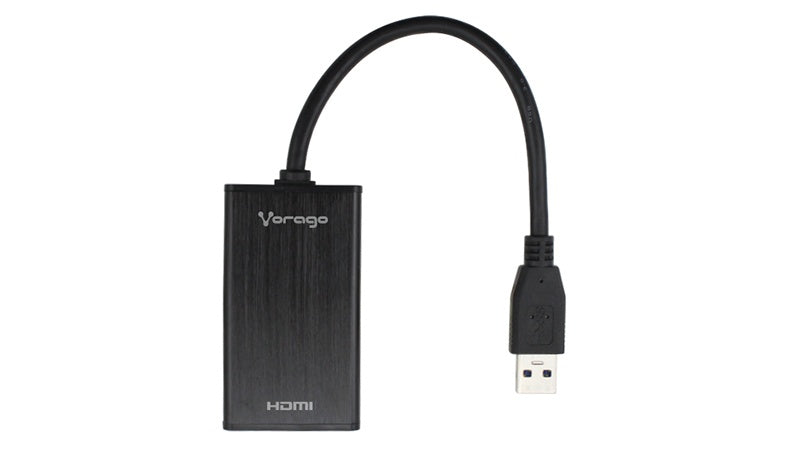 Vorago Adaptador HDMI Hembra - USB Macho, Negro