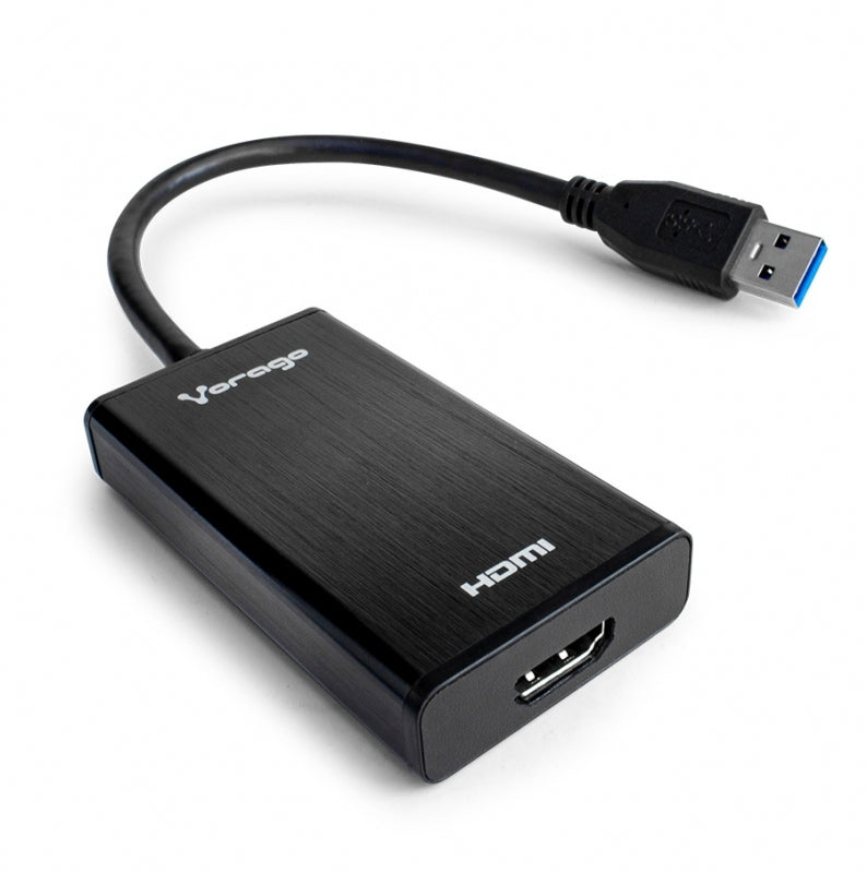Vorago Adaptador HDMI Hembra - USB Macho, Negro