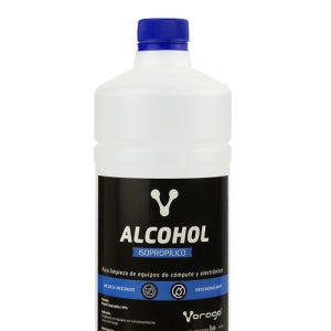 Vorago Alcohol Isopropílico CLN-108 para Limpieza de PC´s y Electrónica, 1 Litro