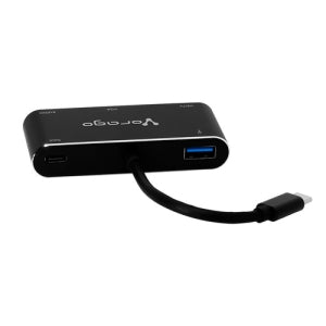 CONVERTIDOR VORAGO 5EN1 ADP-350 USB TIPO C A HDMI,VGA,USB 3.0,JACK 3.5MM,PD