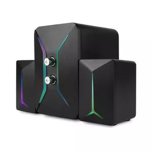 Vorago Bocinas con Subwoofer Start The Game SPK-250 RGB, Alámbrico, 2.1, 11W RMS, USB, Negro