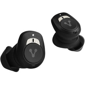Vorago Audífonos Intrauriculares con Micrófono ESB-600-ANC, Inalámbrico, Bluetooth, Negro/Amarilllo