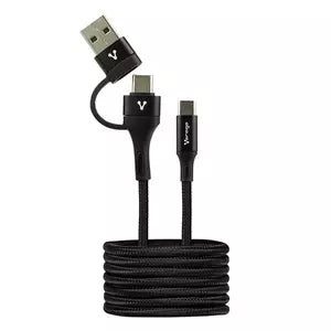 Vorago Cable USB-A Macho - USB-C Macho, 1 Metro