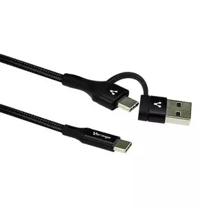 Vorago Cable USB-A Macho - USB-C Macho, 1 Metro