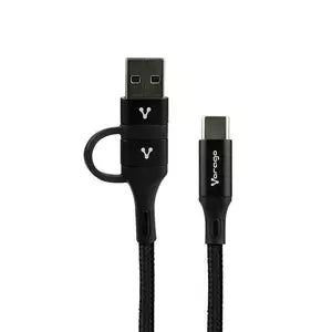 Vorago Cable USB-A Macho - USB-C Macho, 1 Metro